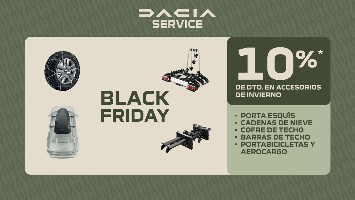 Black Friday - descuento en accesorios