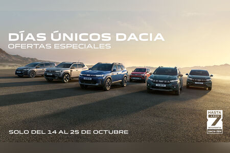Días únicos Dacia
